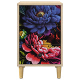 Wooden Bedside Cabinet 36cm Wide With 3 Drawers - Kiel
