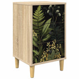 Wooden Bedside Cabinet 36cm Wide With 3 Drawers - Rhenen