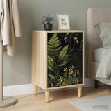 Wooden Bedside Cabinet 36cm Wide With 3 Drawers - Rhenen