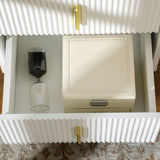Wooden Bedside Cabinet 40cm Wide in Set Of 2 - Velmora