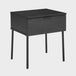 Wooden Bedside Cabinet 40cm Wide With 1 Drawer - Luna