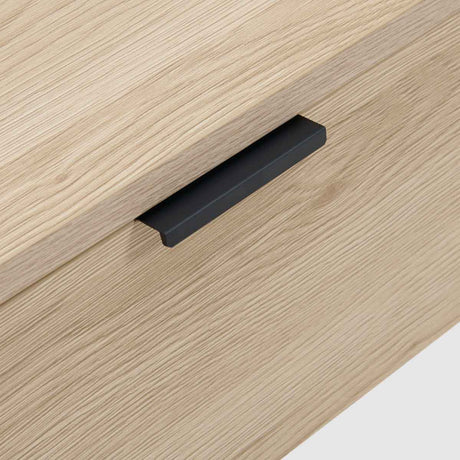 Wooden Bedside Cabinet 40cm Wide With 1 Drawer - Luna