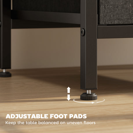 Wooden Bedside Cabinet 40cm Wide With 2 Drawers With Charging Station - Velmora