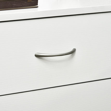 Wooden Bedside Cabinet 40cm Wide With 3 Drawers - Velmora