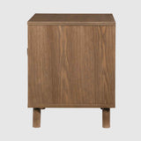 Wooden Bedside Cabinet 45cm Wide With 1 Drawer - Arc