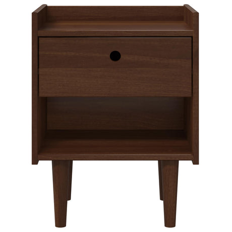Wooden Bedside Cabinet 45cm Wide With 1 Drawer - Bilbao