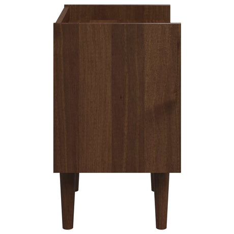 Wooden Bedside Cabinet 45cm Wide With 1 Drawer - Bilbao