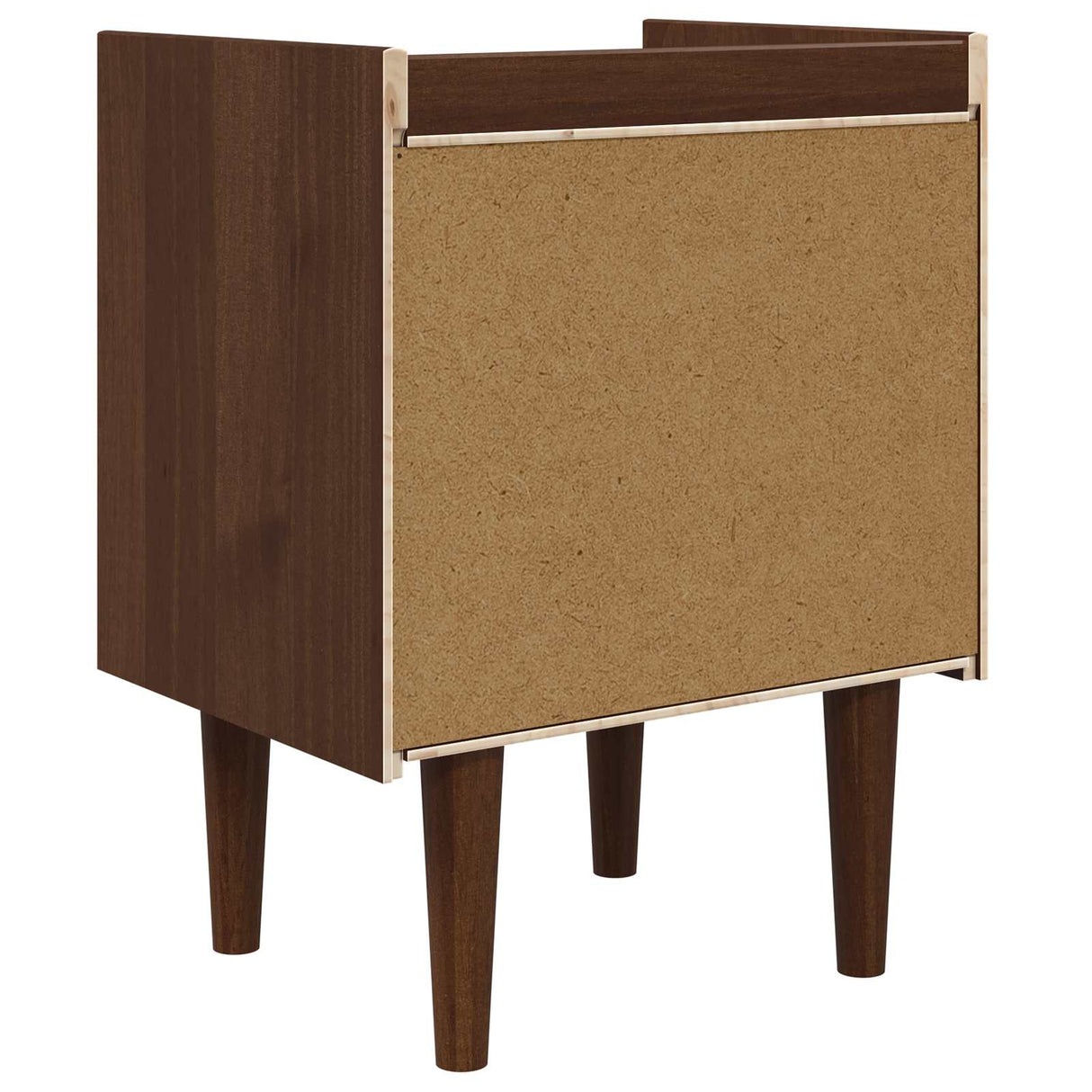 Wooden Bedside Cabinet 45cm Wide With 1 Drawer - Bilbao