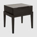 Wooden Bedside Cabinet 50cm Wide With 1 Drawer - Orchid