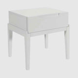 Wooden Bedside Cabinet 50cm Wide With 1 Drawer - Orchid