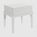 Wooden Bedside Cabinet 50cm Wide With 1 Drawer - Orchid
