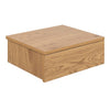 Wooden Bedside Cabinet Square Wall Hung With 1 Drawer - Avignon