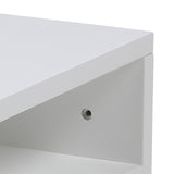 Wooden Bedside Cabinet Wall Hung With 1 Drawer - Ashlan