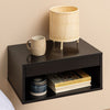 Wooden Bedside Cabinet Wall Mounted With 1 Drawer - Cholet