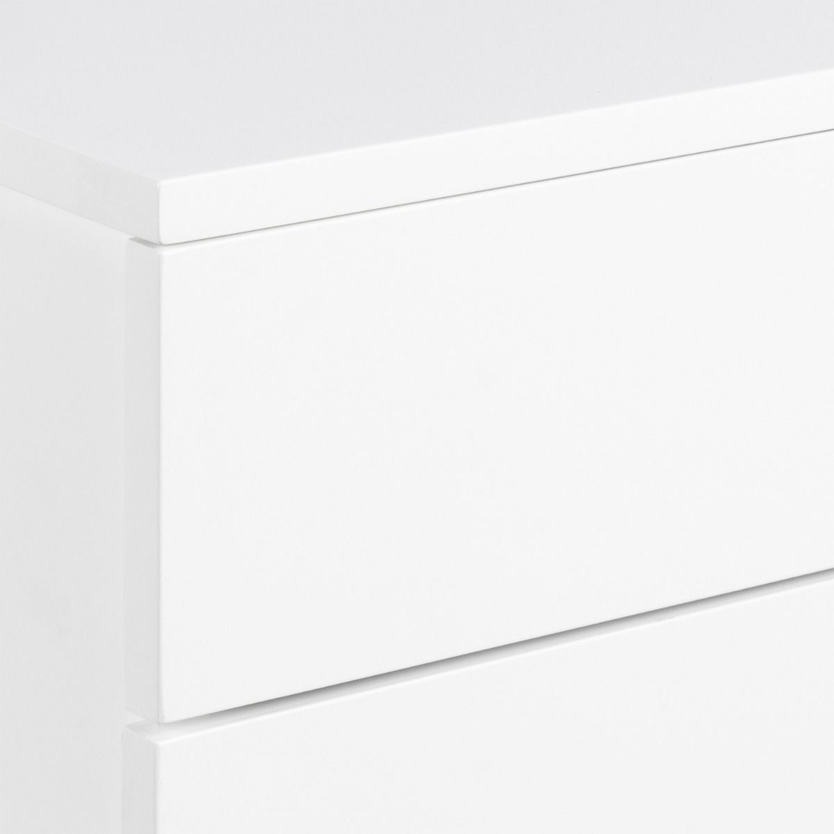 Wooden Bedside Cabinet Wall Hung With 2 Drawers - Avignon