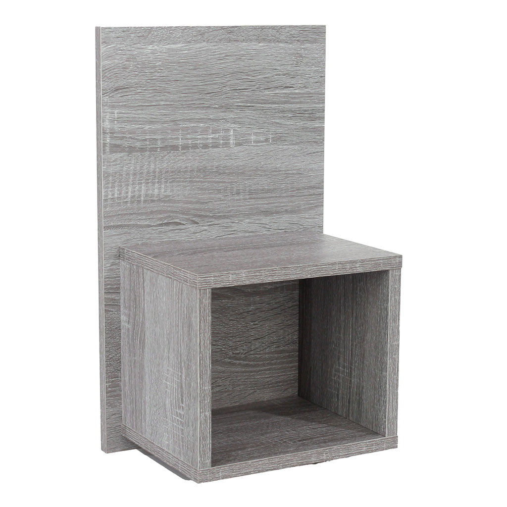 Wooden Bedside Cabinet Wall Hung in Set Of 2 - Kelly