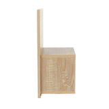 Wooden Bedside Cabinet Wall Hung in Set Of 2 - Kelly