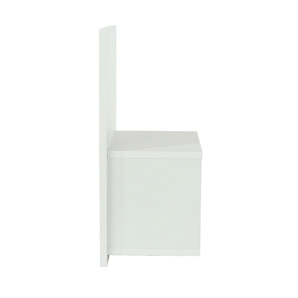 Wooden Bedside Cabinet Wall Hung in Set Of 2 - Kelly