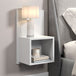 Wooden Bedside Cabinet Wall Hung in Set Of 2 - Kelly