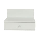 Wooden Bedside Cabinet Wall Hung With 1 Drawer in Set Of 2 - Kelly
