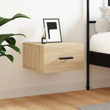 Wooden Bedside Cabinet Wall Mouted - Vantage Home