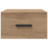 Wooden Bedside Cabinet Wall Mouted - Vantage Home