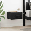 Wooden Bedside Cabinet Wall Mouted - Vantage Home