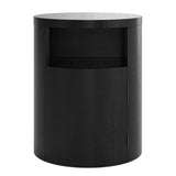 Wooden Bedside Cabinet With 1 Door - Yori