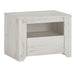 Wooden Bedside Cabinet With 1 Drawer - Angel