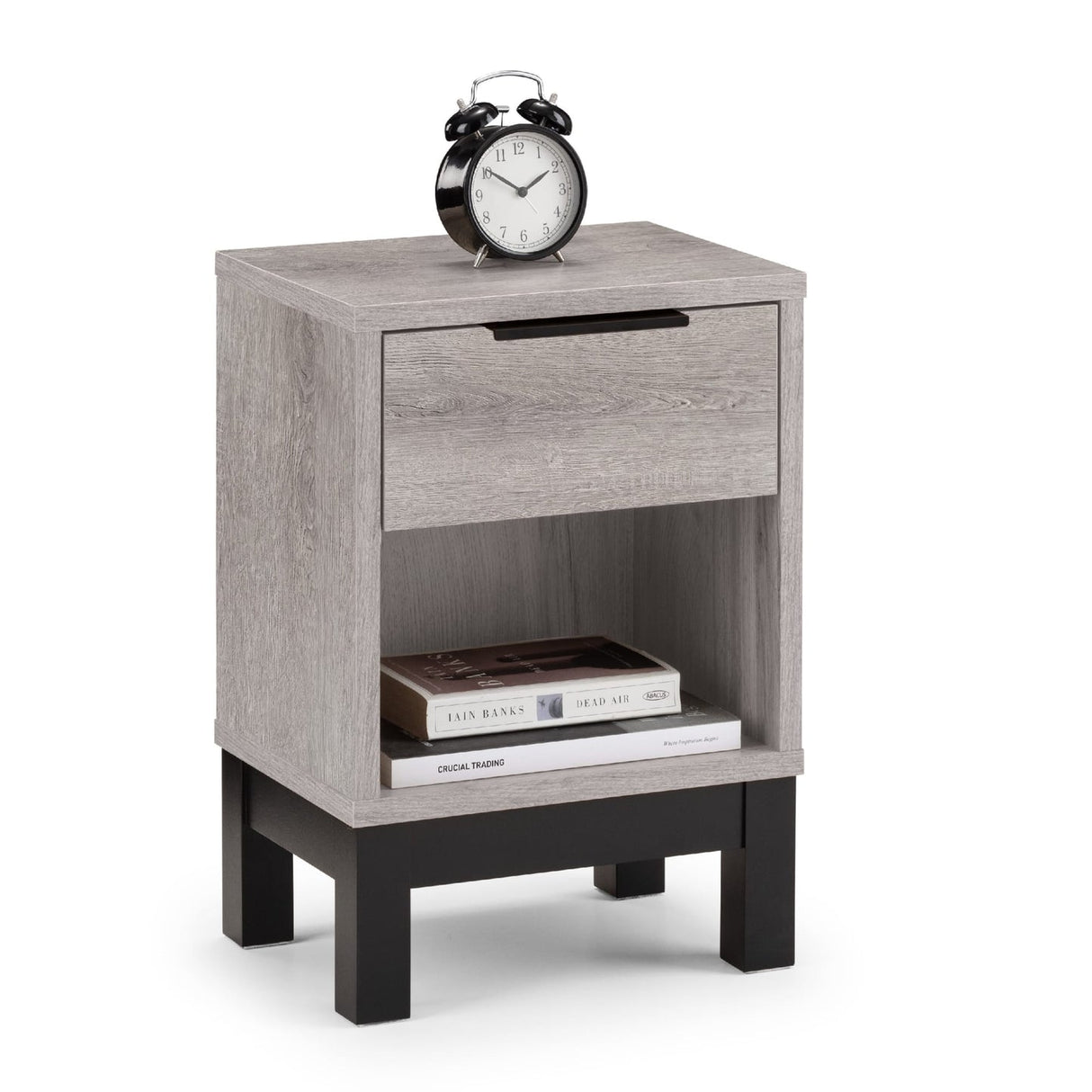 Wooden Bedside Cabinet With 1 Drawer - Bali