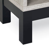 Wooden Bedside Cabinet With 1 Drawer - Bali