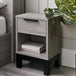 Wooden Bedside Cabinet With 1 Drawer - Bali
