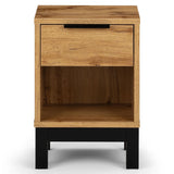 Wooden Bedside Cabinet With 1 Drawer - Bali