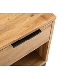 Wooden Bedside Cabinet With 1 Drawer - Bali