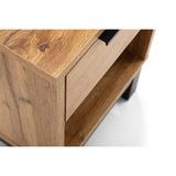 Wooden Bedside Cabinet With 1 Drawer - Bali
