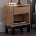 Wooden Bedside Cabinet With 1 Drawer - Bali