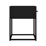 Wooden Bedside Cabinet With 1 Drawer - Bray