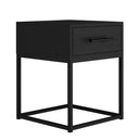 Wooden Bedside Cabinet With 1 Drawer - Bray