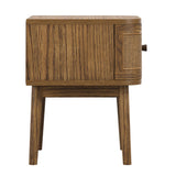 Wooden Bedside Cabinet With 1 Drawer - Callie