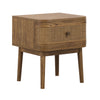 Wooden Bedside Cabinet With 1 Drawer - Callie