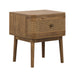 Wooden Bedside Cabinet With 1 Drawer - Callie