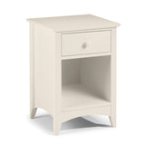 Wooden Bedside Cabinet With 1 Drawer - Cameo