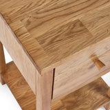 Wooden Bedside Cabinet With 1 Drawer - Coxmoor
