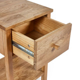 Wooden Bedside Cabinet With 1 Drawer - Coxmoor