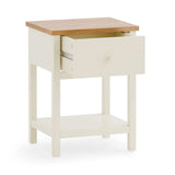 Wooden Bedside Cabinet With 1 Drawer - Coxmoor