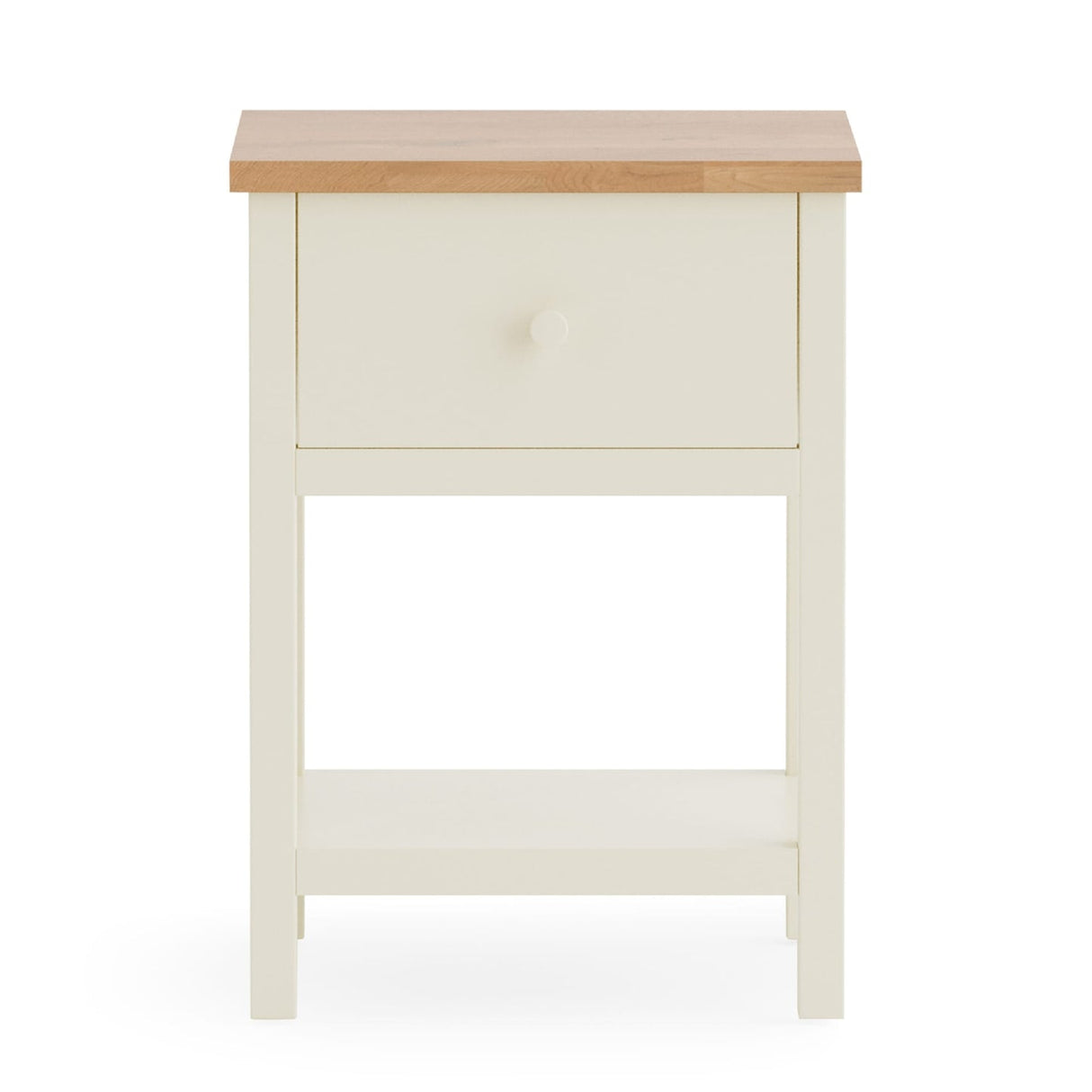 Wooden Bedside Cabinet With 1 Drawer - Coxmoor