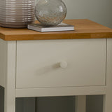 Wooden Bedside Cabinet With 1 Drawer - Coxmoor