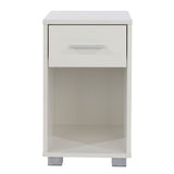 Wooden Bedside Cabinet With 1 Drawer - Lido