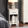 Wooden Bedside Cabinet With 1 Drawer - Lido