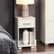 Wooden Bedside Cabinet With 1 Drawer - Lido